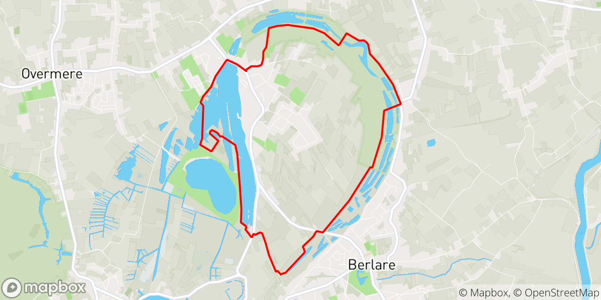 Turfput Wandelroute Km En D Hoogtemeters In Berlare