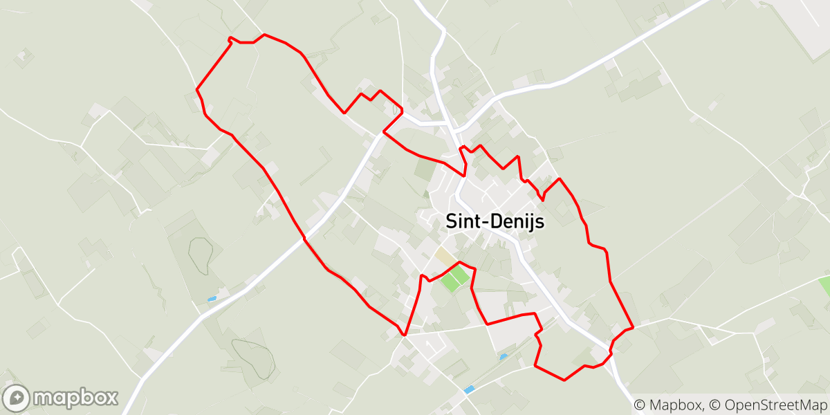 Bevergemroute In Sint-Denijs. 9km En 76D+ Hoogtemeters In Zwevegem